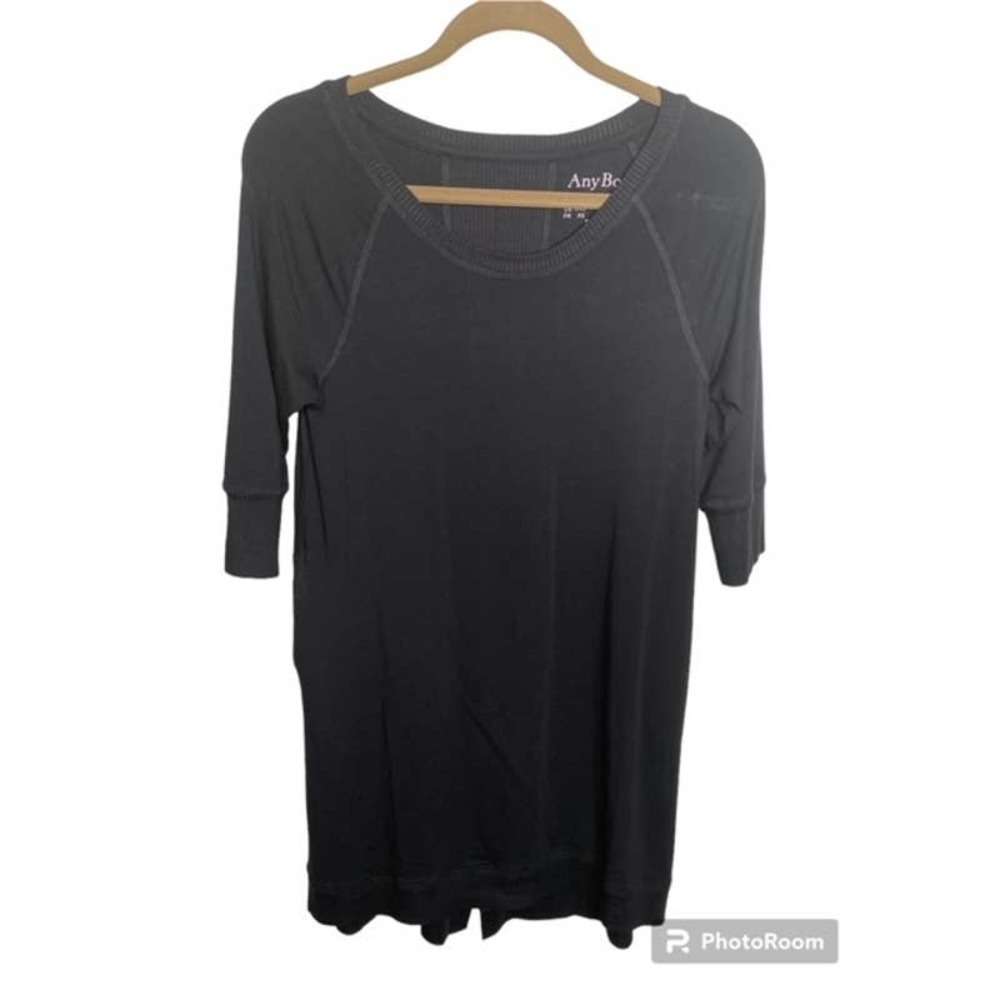 AnyBody-Modal Bend Sweatshirt dress-Sz‎ XXS